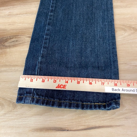 Levi's 514 Mens Slim Straight Jeans Dark Wash 32x32 - Picture 8 of 10